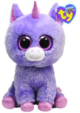 Ty Beanie Boos Plush - Rainbow unicorn 13in