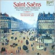 Saint-Saëns: Mélodies sans Paroles