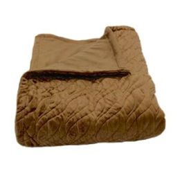 Barbara Throw in Chocolate