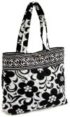 Product Image. Title: Vera Bradley Night & Day Fabric Book Tote (15''X13'')