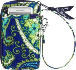 Vera Bradley Rhythm & Blues All in One Wristlet (3x5.25x.75)