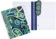 Product Image. Title: Vera Bradley Rhythm & Blues Spiral Notebook Journal (6x8)