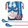 Product Image. Title: KIDdesigns MC-M15 Captain America Earbuds