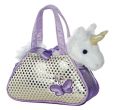 Product Image. Title: Unicorn Fancy Pal Pet Carrier 7 inch Plush Doll