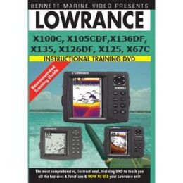Lowrance Sonar X-100c,  X105cdf,  X-136df,  X-135,  X-126DF,  X-125,  X67C Sonar