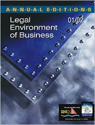 Annual Editions: Legal Environment of Business 01/02 Kurt Stanberry