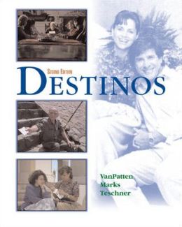 Destinos Student Edition w/Listening comprehension Audio CD, 2nd Edition Richard V. Teschner