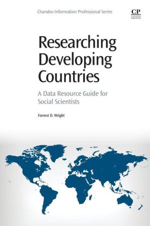 Researching Developing Countries: A Data Resource Guide for Social Scientists