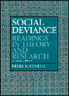 Social Deviance: Readings in Theory and Research