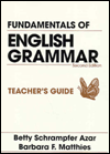 Fundamentals of English Grammar: Teacher's Guide