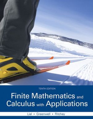 Finite Mathematics and Calculus with Applications Plus MyMathLab with Pearson eText -- Access Card Package