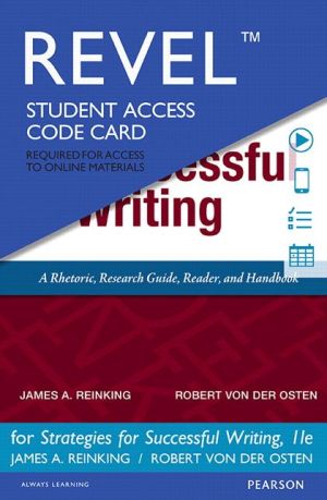 REVEL for Strategies for Successful Writing -- Access Card
