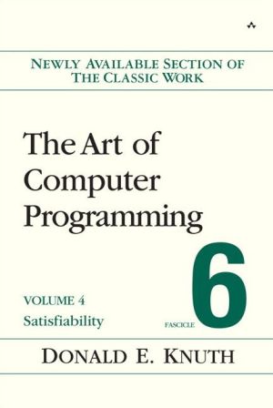 Book The Art of Computer Programming, Volume 4, Fascicle 6: Satisfiability