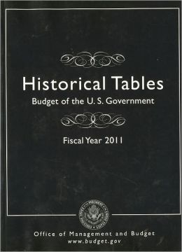 Historical Tables: Budget of the U.S. Government, Fiscal Year 2011