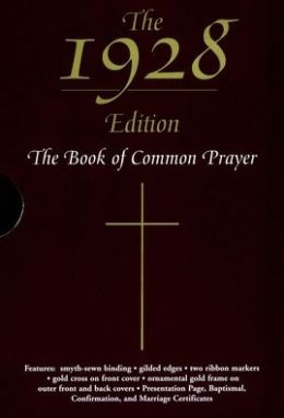 The 1928 Book of Common Prayer: burgundy hardcover