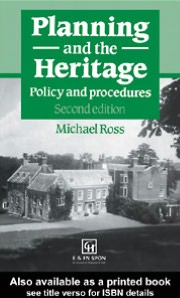 Planning and the Heritage