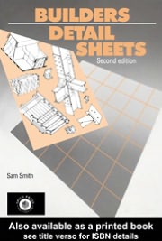 Builders' Detail Sheets