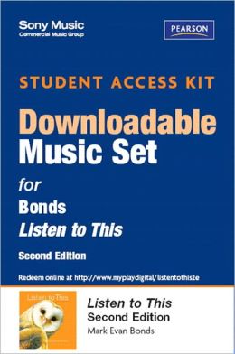 Sony Music Download Access Code Card SONY BMG