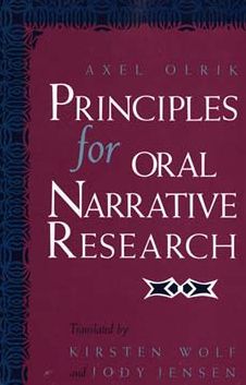 Principles for Oral Narrative Research