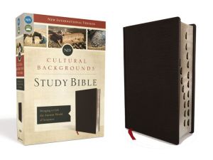 NIV, Cultural Backgrounds Study Bible, Indexed, Bonded Leather: Bringing to Life the Ancient World of Scripture