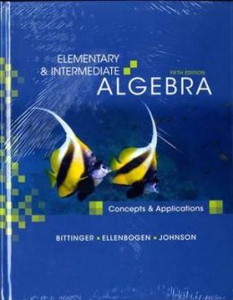 Elementary Intermediate Algebra 3Rd Edition Bittinger Ellenbogen Johnson