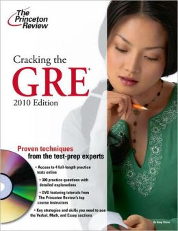 Cracking the GRE with DVD, 2010 Edition