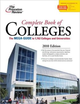 Complete Book of Colleges 2010