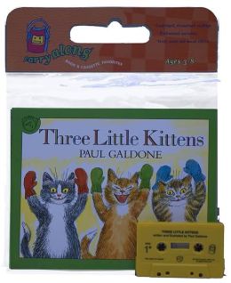 Three Little Kittens Book & Cassette