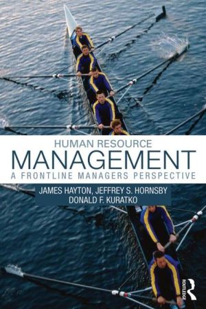 Human Resource Management: A Frontline Manager's Perspective