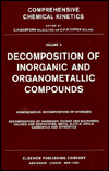 Decomposition of Inorganic and Organometallic Compounds