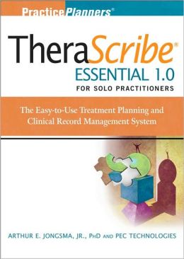 Therascribe Essential 1.0 Solo Practitioners: The Easy-to-Use Treatment Planning and Clinical Record Management System