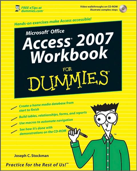 Access 2007 Workbook For Dummies w/ CD