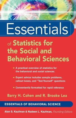 Essentials of Statistics for the Social and Behavioral Sciences