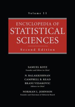 Encyclopedia of Statistical Sciences (Volume 11) Samuel Kotz