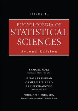 Encyclopedia of Statistical Sciences (Volume 11) Samuel Kotz
