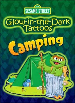Sesame Street Glow-in-the-Dark Tattoos Camping