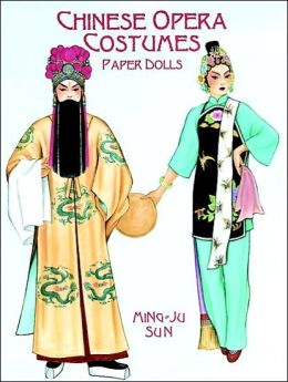 Chinese Opera Costumes Paper Dolls
