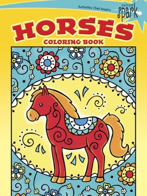 SPARK -- Horses Coloring Book