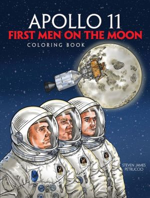 Book Apollo 11: First Men on the Moon Coloring Book