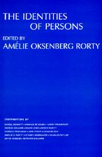 The Identities Of Persons