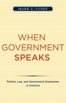 When Government Speaks