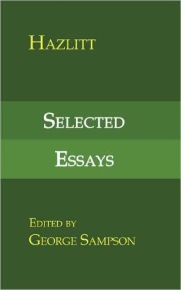 Selected Essays