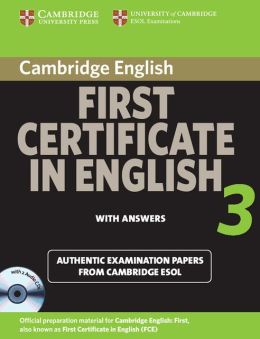 Cambridge First Certificate in English 3 for Updated Exam Self-study Pack Cambridge Esol