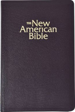 NAB Deluxe Gift and Award Bible: New American Bible, burgundy bonded leather