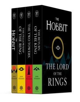 Lords of the Rings and Hobbit - Box Set of 4 Voumes J. R. R. Tolkien