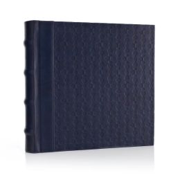 Jonathan Adler Meadow Mosaic Navy Photo Album (9.5x2.9)