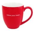 Product Image. Title: Follow Your Heart Mug