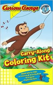 Curious George Carry-Along Coloring Kit
