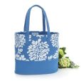 Product Image. Title: Blue Spider Mum Spring Canvas Tote Bag (16x7x14)
