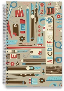 100% Recycled Art Material Spiral Sketchbook 7x10